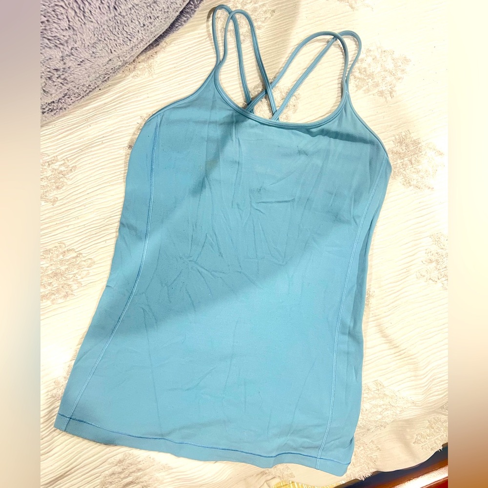LuluLemon Light Blue Woman’s Tank